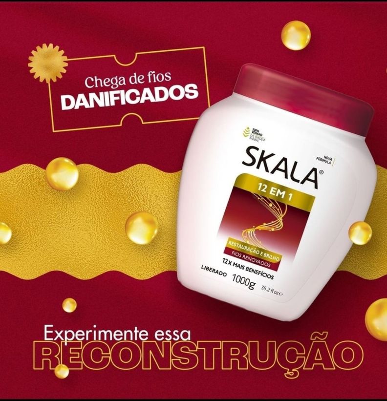 Mascara Restauración 12 En 1 Skala 1000 G-4