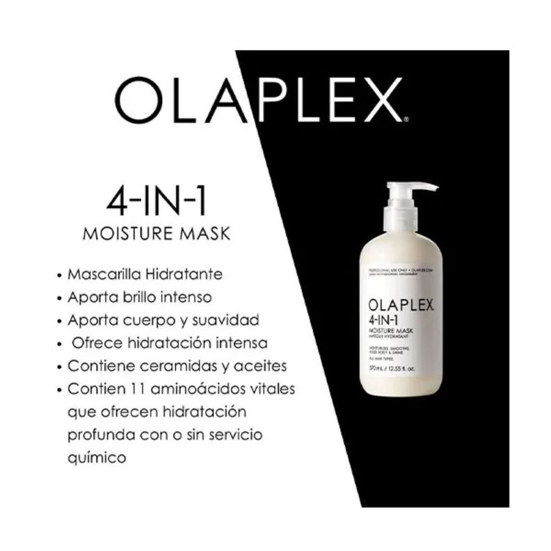 Olaplex 4 en 1 Mascara Hidratante Profesional Moisture Mask 370ml-1