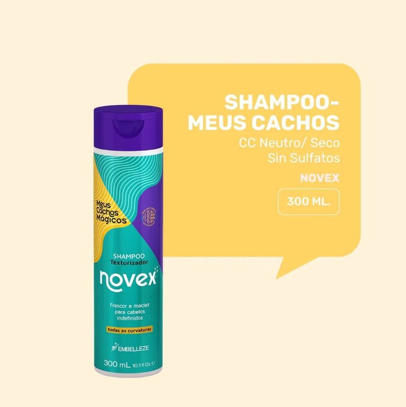 SHAMPOO MEUS CACHOS MAGICOS 300ML NOVEX-1