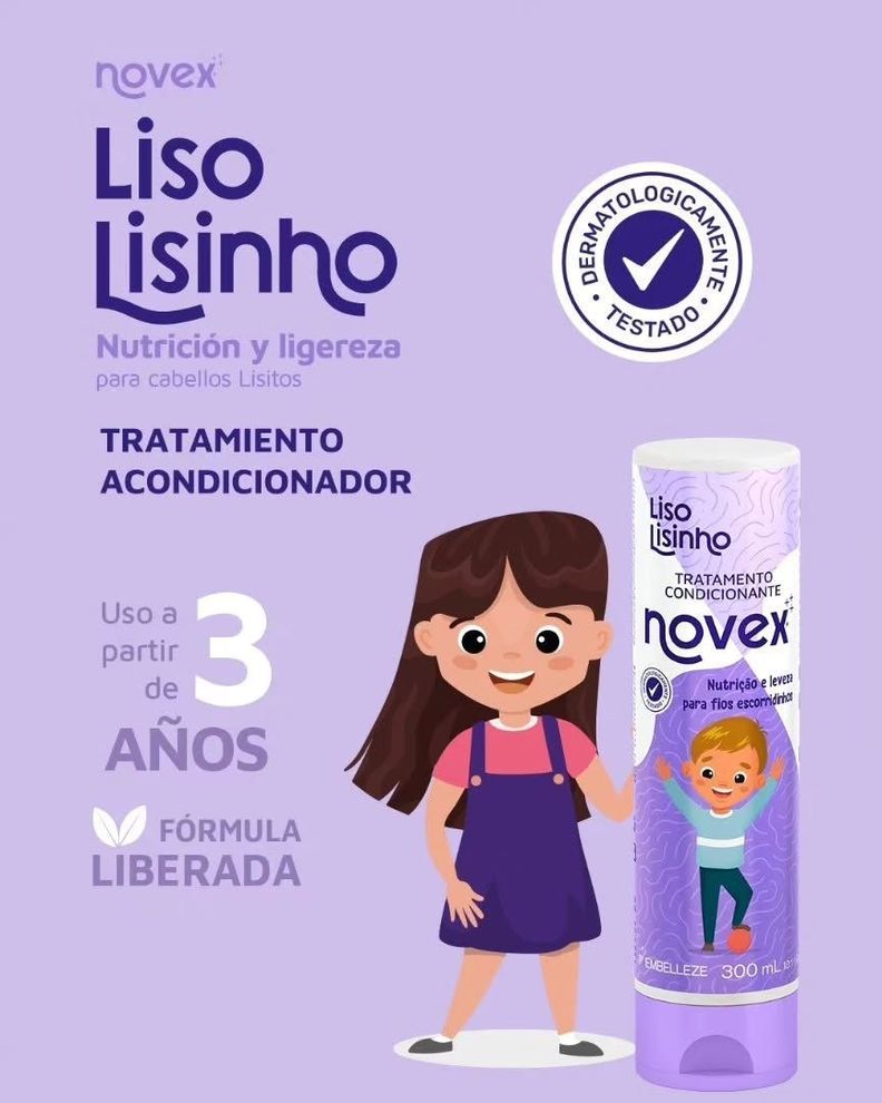 KIT SHACOND LISO LISINHO 300ML NOVEX-3
