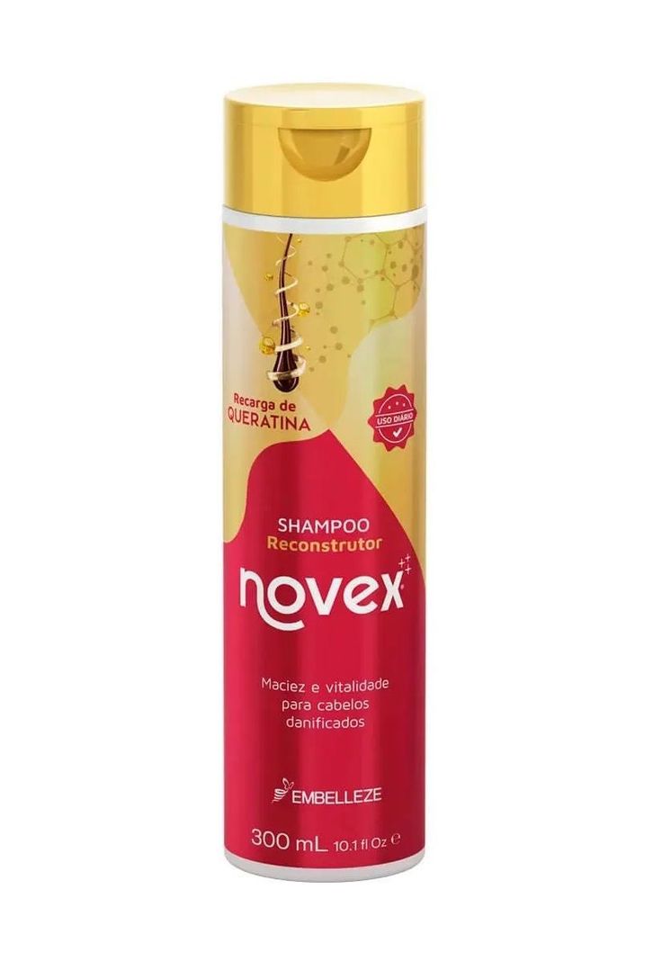 SHAMPOO RECARGA DE QUERATINA NOVEX 300ML-0