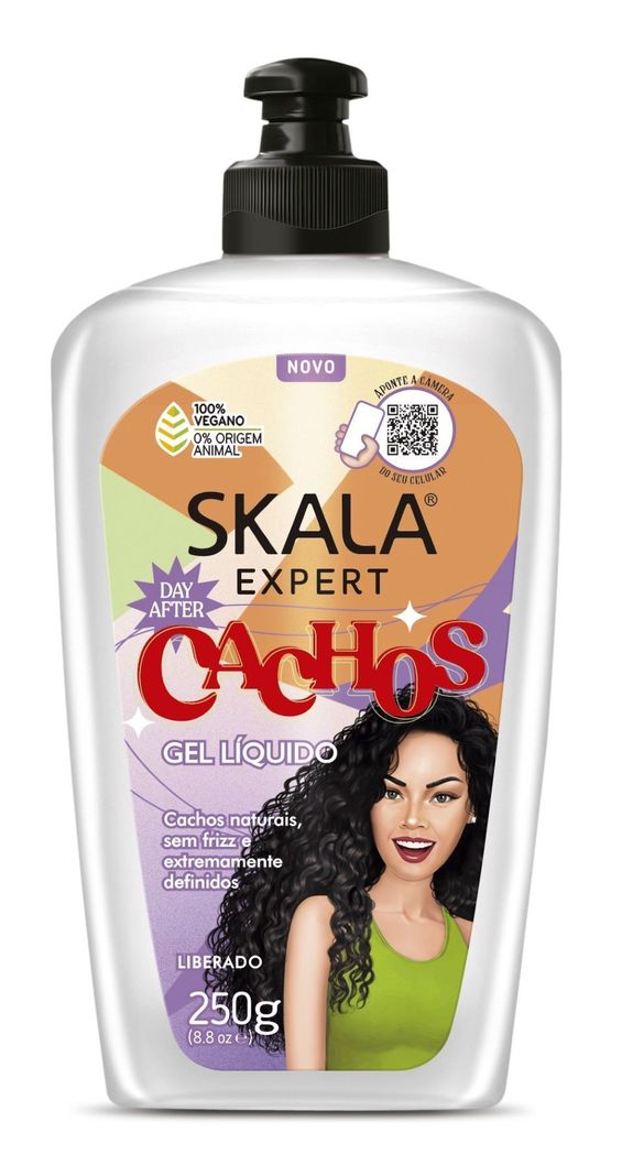 GEL LÍQUIDO CAPILAR MAIS CACHOS SKALA EXPERT 250 G-0