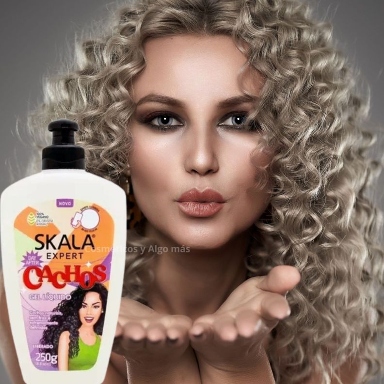 GEL LÍQUIDO CAPILAR MAIS CACHOS SKALA EXPERT 250 G-3