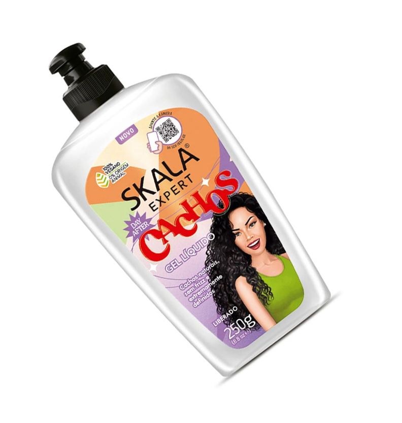GEL LÍQUIDO CAPILAR MAIS CACHOS SKALA EXPERT 250 G-4