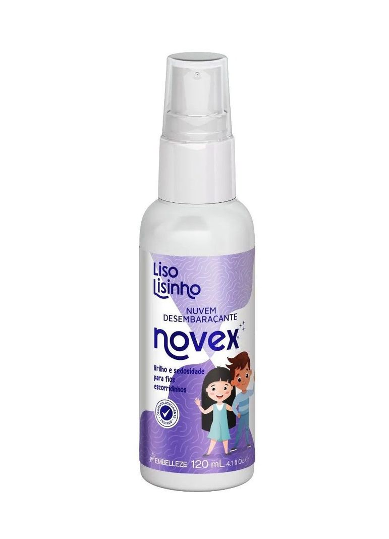 DESENREDANTE DE CABELLOS NIÑOS LISO LISINHO NOVEX 120ML-0