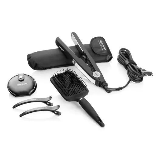 Plancha con Set Alisadora De Pelo Siegen SG4800 Unlimited Liss Titanio-0
