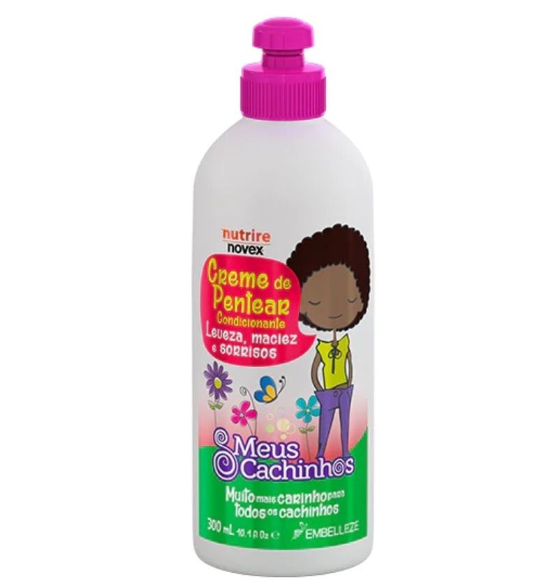 CREMA PARA PEINAR MEUS CACHINOS 300ML NOVEX-4
