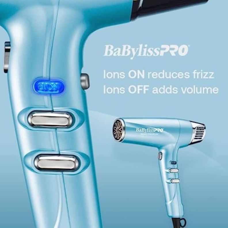 Secador BabylissPRO Dual Ionic Azul-5