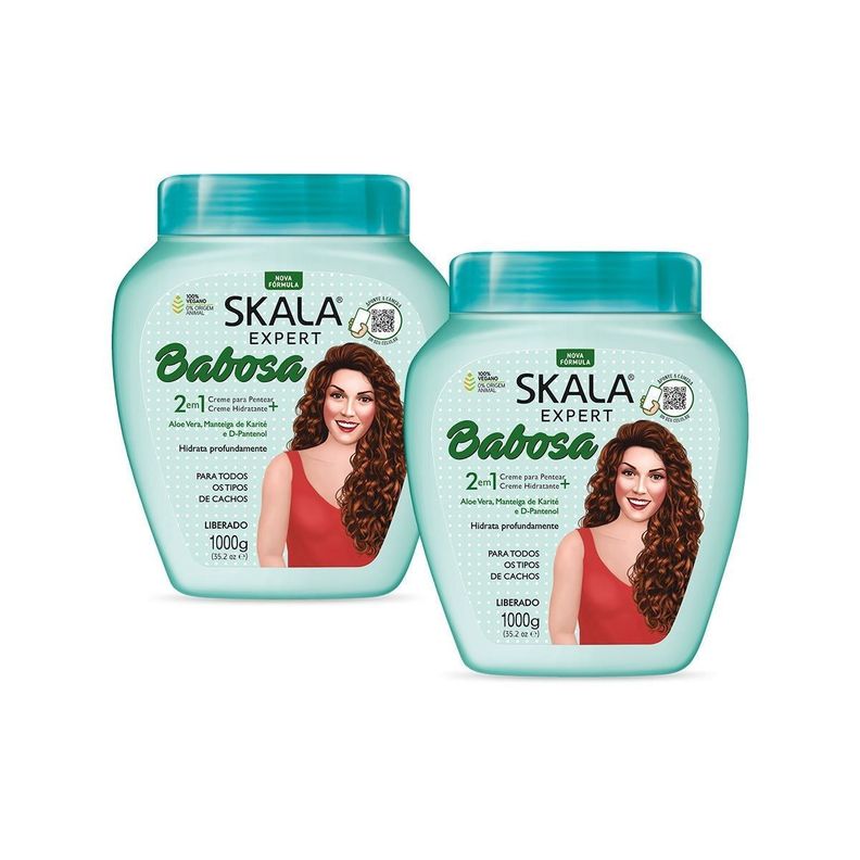 MASCARA BABOSA ALOE VERA 2EN1 EXPERT SKALA 1KG-1