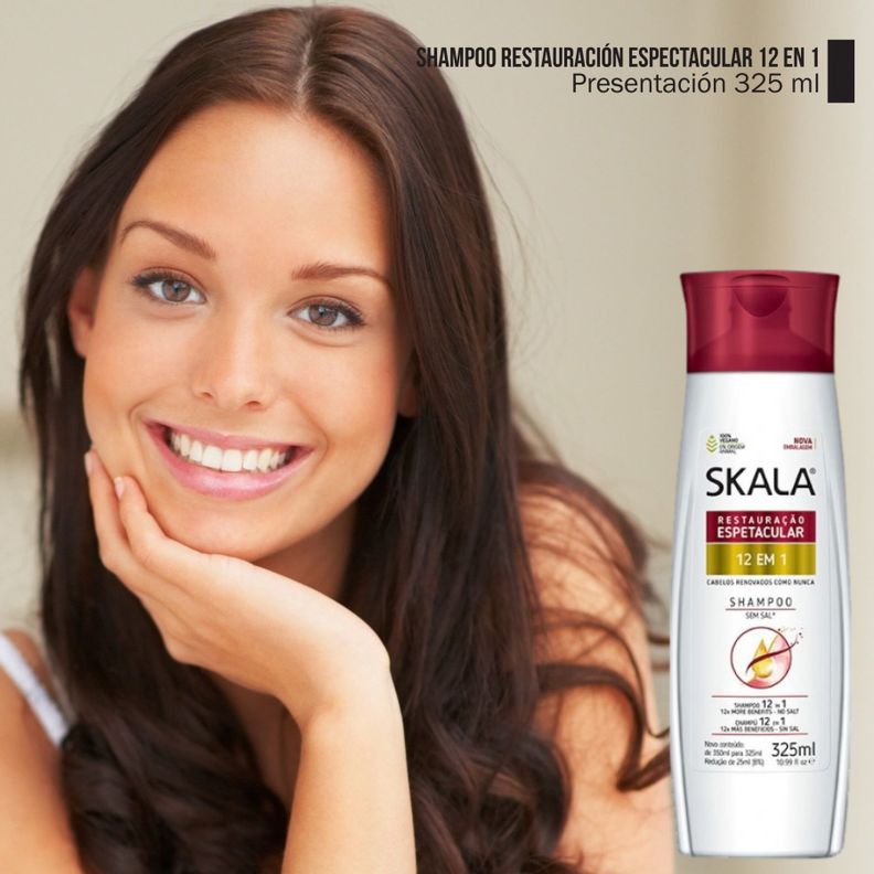SHAMPOO RESTAURACIÓN 12 EN 1 SKALA 325 ML-5