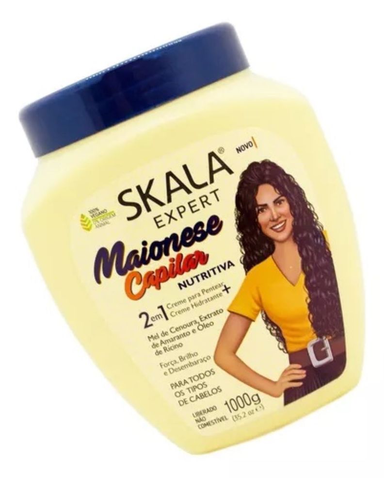 MASCARA MAIONESA CAPILAR NUTRITIVA 2EN1 EXPERT SKALA 1KG-1