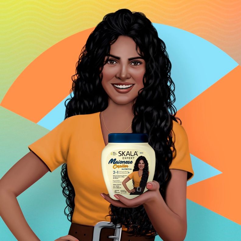 MASCARA MAIONESA CAPILAR NUTRITIVA 2EN1 EXPERT SKALA 1KG-2