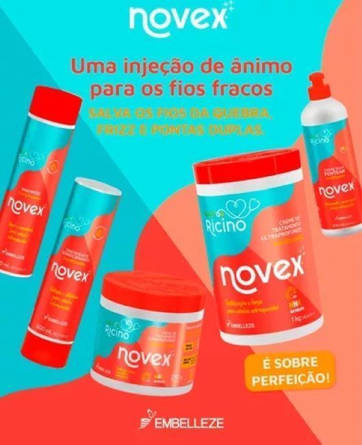 Shampoo Doctor Ricino 300ml Novex-2