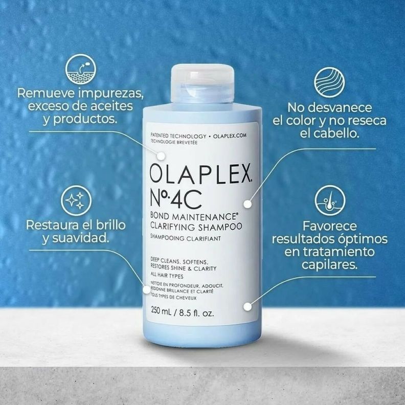 Olaplex 4c Shampoo Clarificante Limpieza Profunda 250ml-3