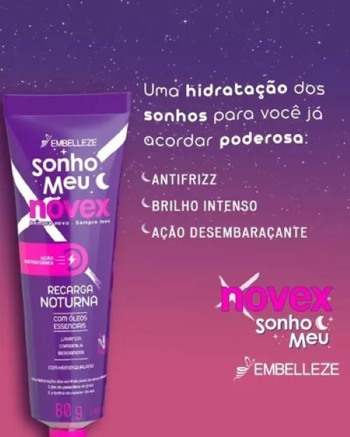 NOVEX RECARGA NOCTURNA SONHO MEU 80g-1