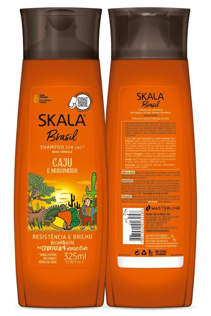 SHAMPOO CAJU Y MURUMURU SKALA BRASIL 325 ML-0
