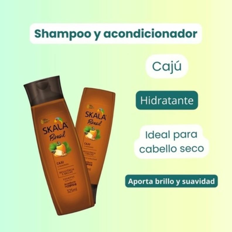 SHAMPOO CAJU Y MURUMURU SKALA BRASIL 325 ML-1