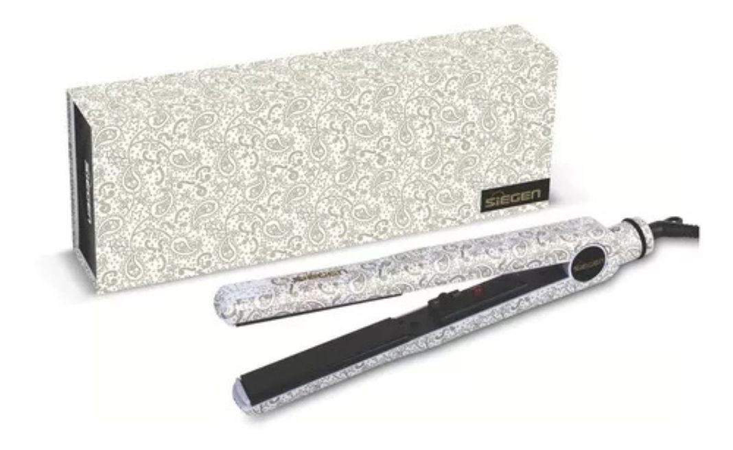 Plancha de Cabello Siegen 2en1 Alisa y Ondula Nano Silver Antibacterial SG3520D15-0
