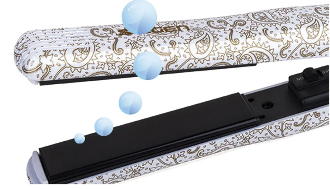 Plancha de Cabello Siegen 2en1 Alisa y Ondula Nano Silver Antibacterial SG3520D15-3