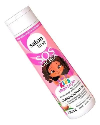 SOS CACHOS ACONDICIONADOR KIDS 300 ML SALON LINE