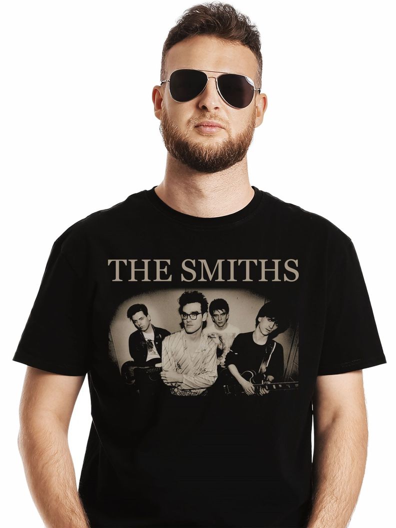 Polera The Smiths Band Photo-0