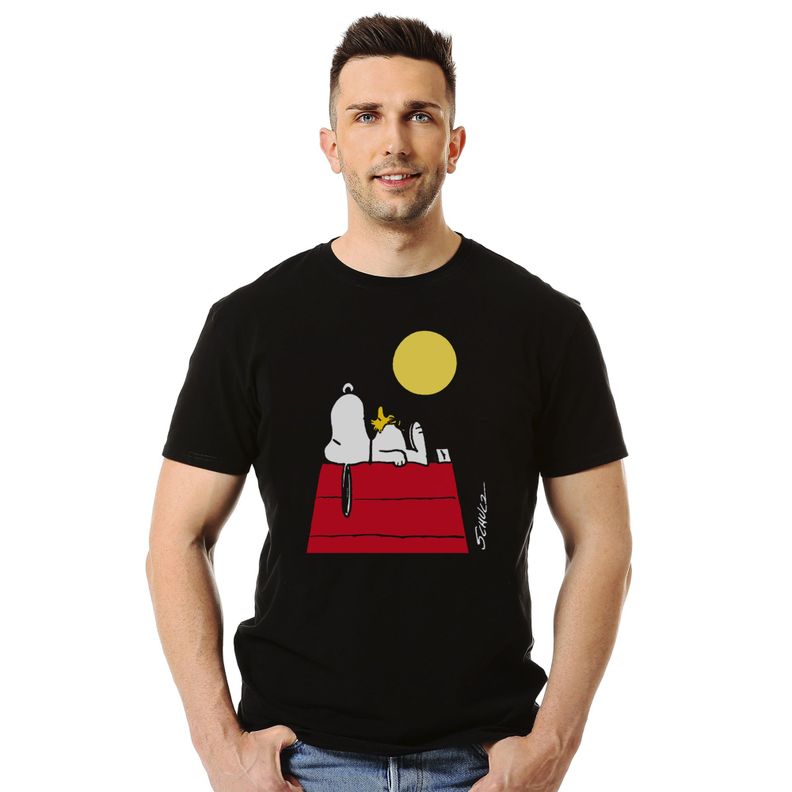Polera Snoopy Y Woodstock-1