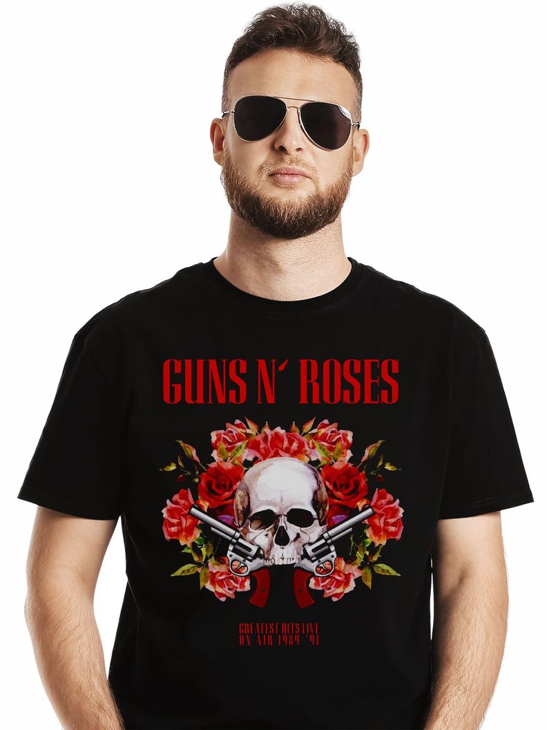 Polera Guns N Roses Greatest Hits Live-0