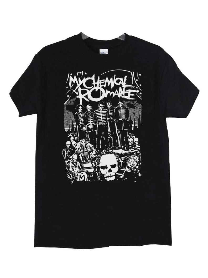 Polera My Chemical Romance Band-2