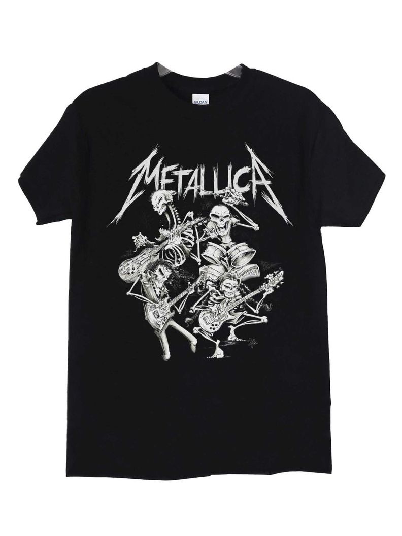 Polera Metallica Band Comic-2