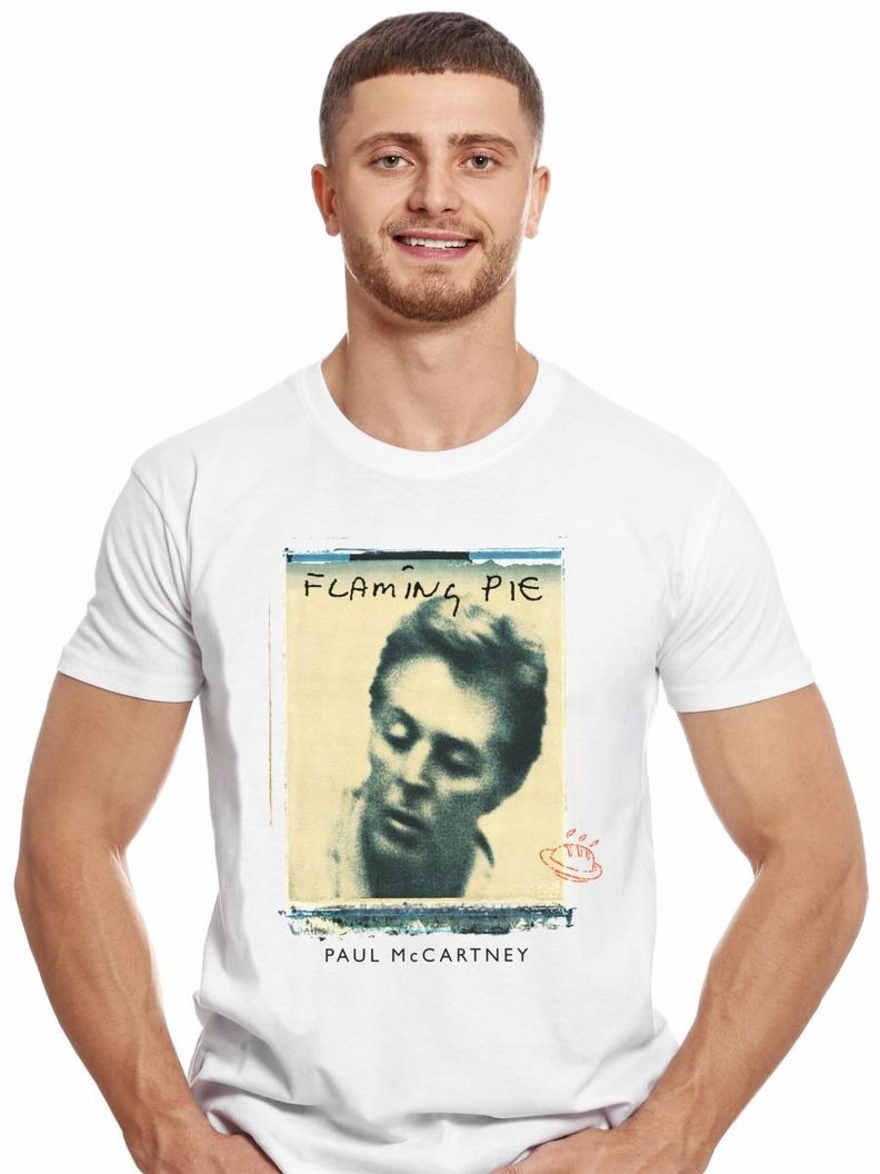 PAUL MCCARTNEY FLAMING PIE POLERA MANGA CORTA HOMBRE Poleradicto
