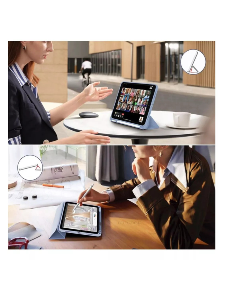 Funda Smart Cover Para iPad 10ma Generación De 10.9-5