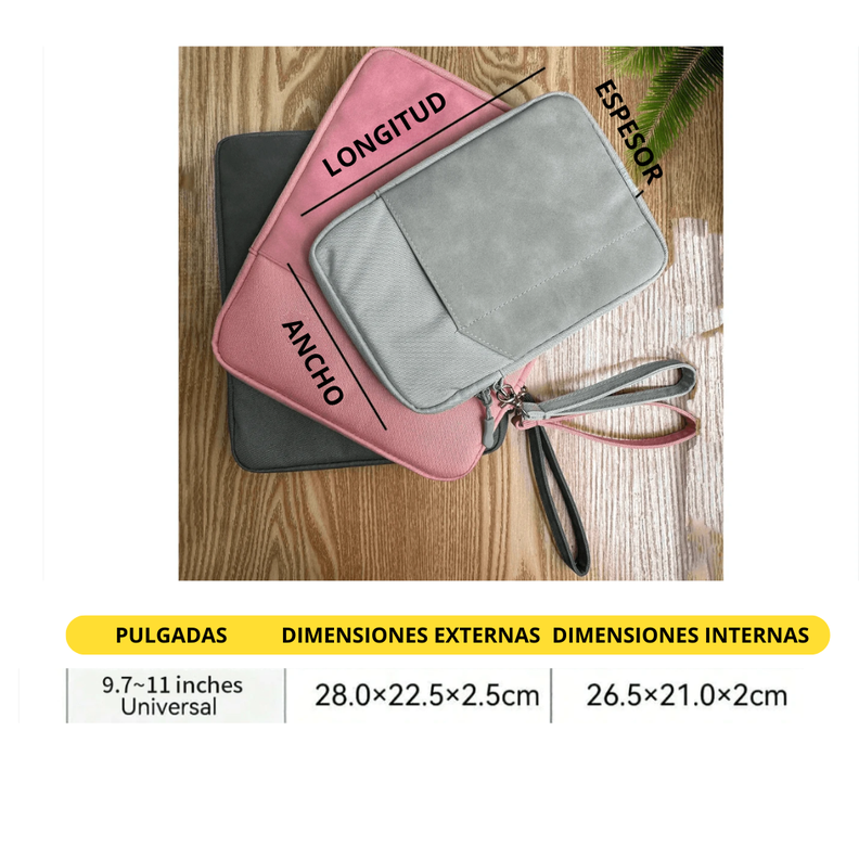 Funda Bolso Estuche Para Tablet e iPad de hasta 11 pulgadas -1