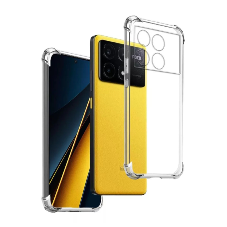 Carcasa Transparente Antigolpes para Poco X6 Pro 5g-0