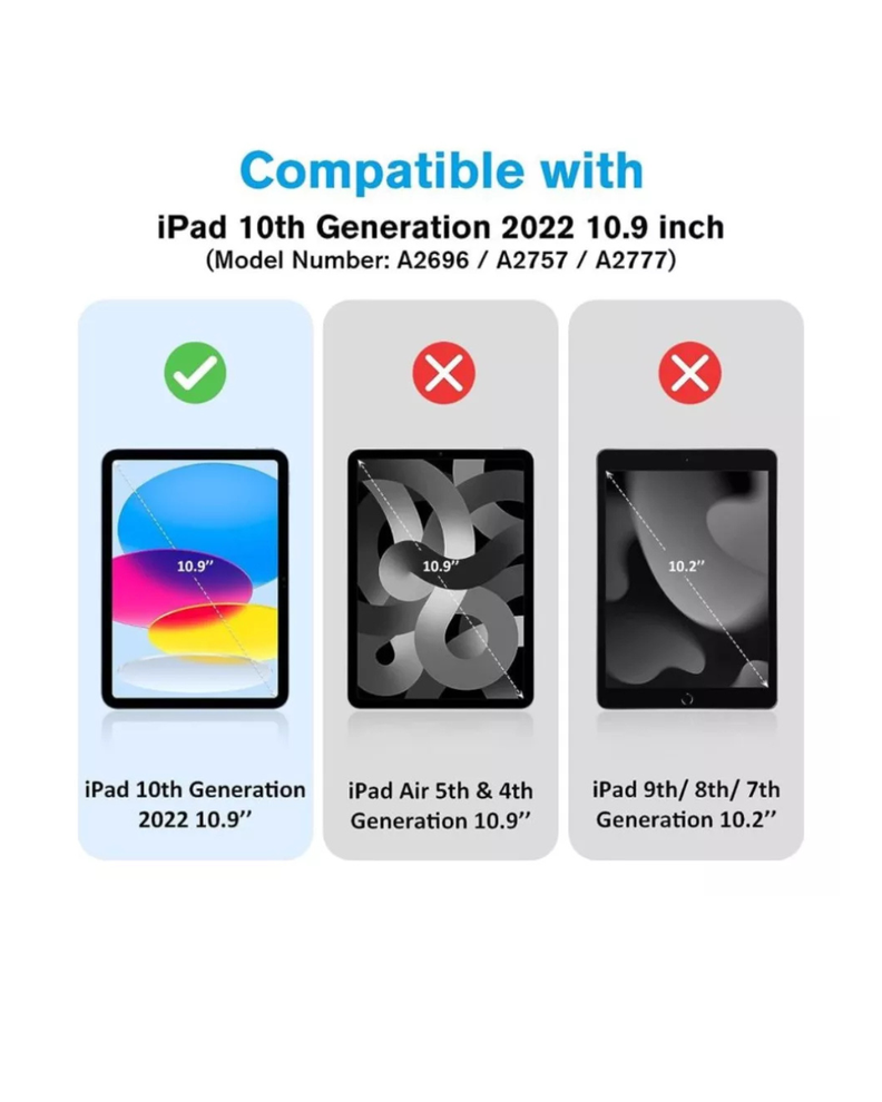 Lámina Vidrio Templado Para iPad 10ma Generación 10.9" 2022-1