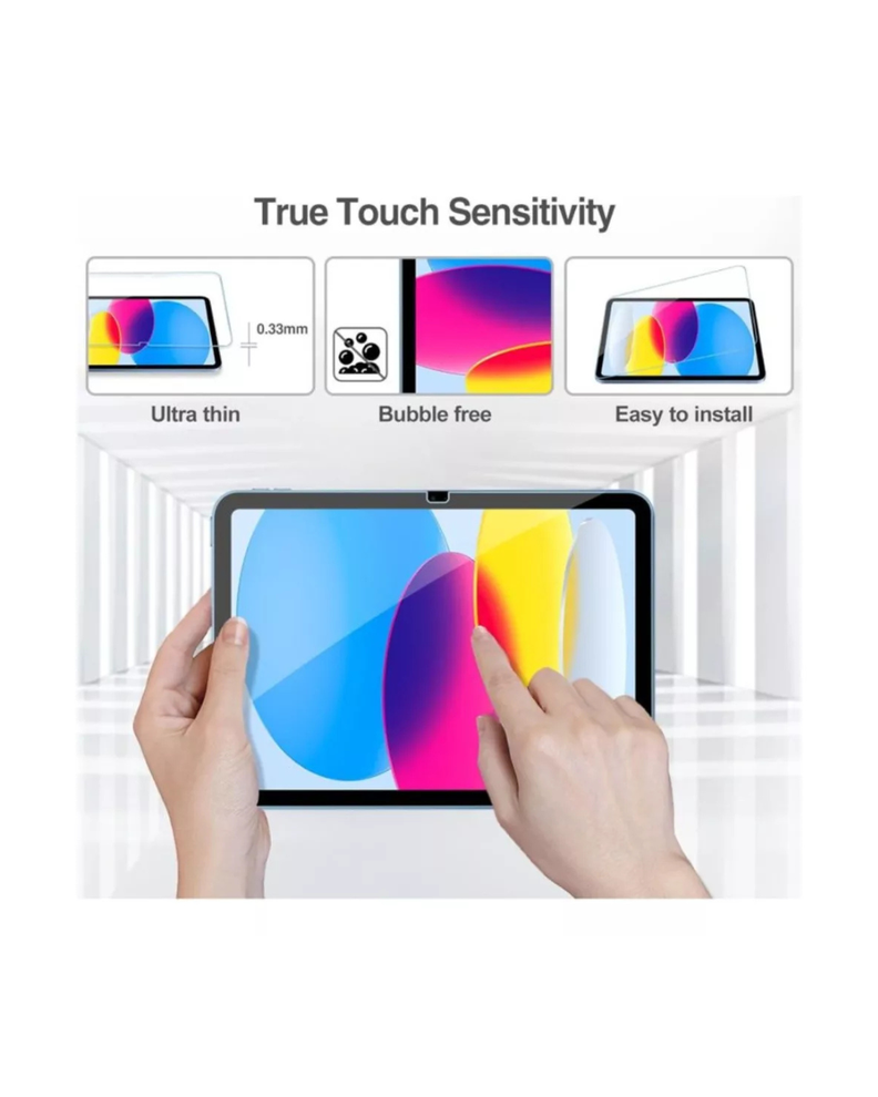 Lámina Vidrio Templado Para iPad 10ma Generación 10.9" 2022-3