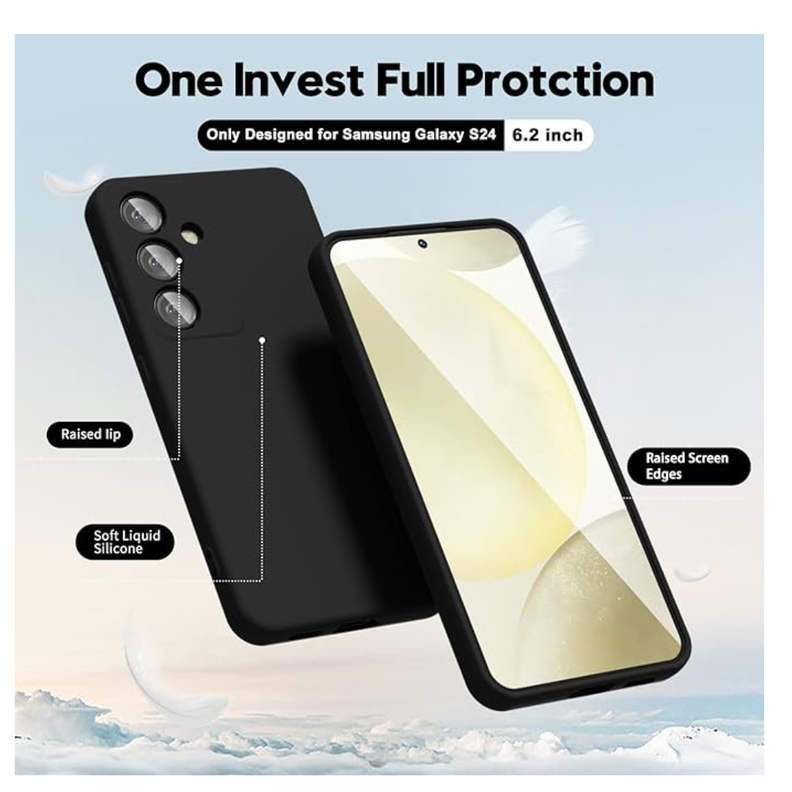 Carcasa Protectora Para Samsung S23 Fe Silicona Color-2
