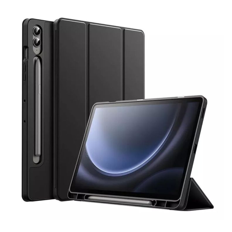 Funda Smart Cover Para Samsung S10 Plus 12.4" Negro