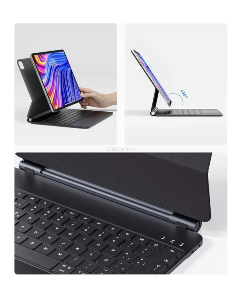 Teclado Magic Keyboard Español Para iPad Air 13 M3 2025-1