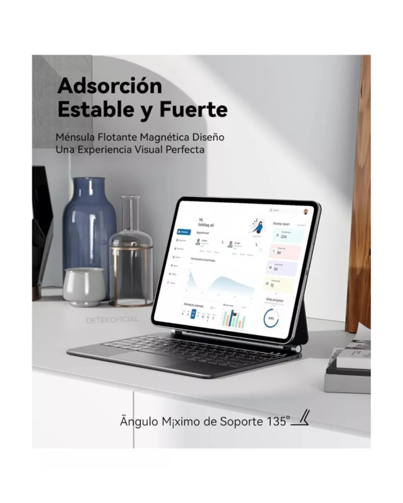 Teclado Magic Keyboard Español Para iPad Air 13 M3 2025-2