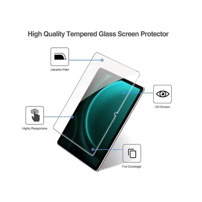 Lamina Mica vidrio templado para Tablet Samsung S9 Fe 10.9"-2