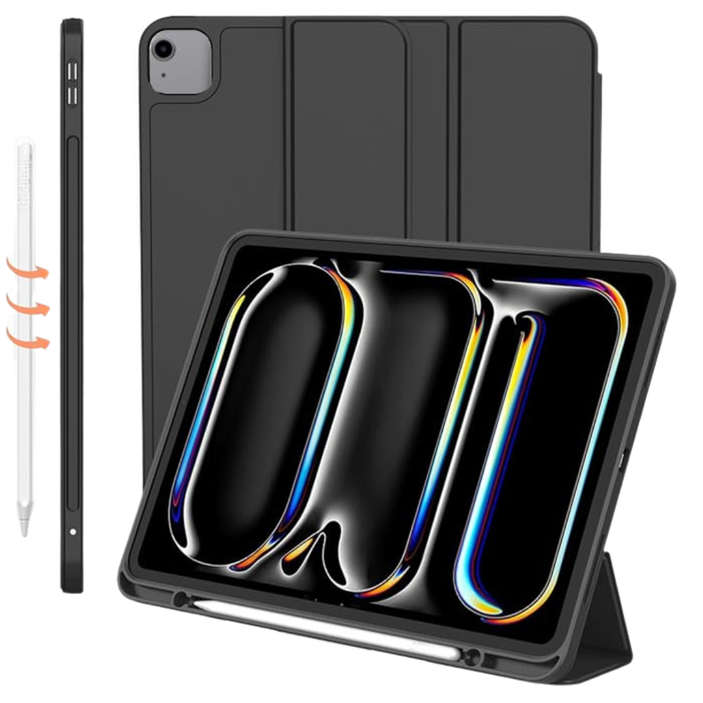 Funda Smart Cover Para iPad Air 13 M2 2024 Con Ranura -0