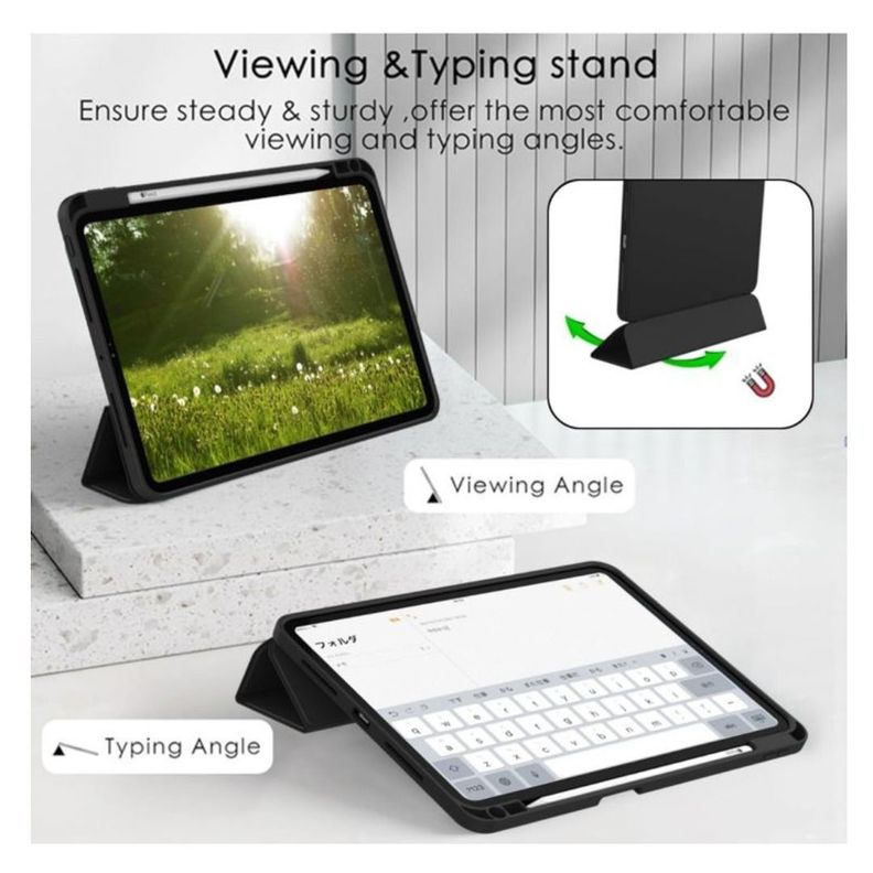 Funda Smart Cover Para iPad Pro 13 M4 2024 Con Ranura-5