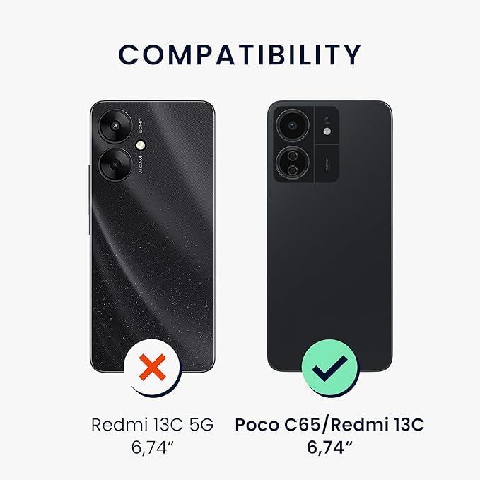 Carcasa transparente antigolpes para Xioami Poco C65 / Redmi 13C 4G -1