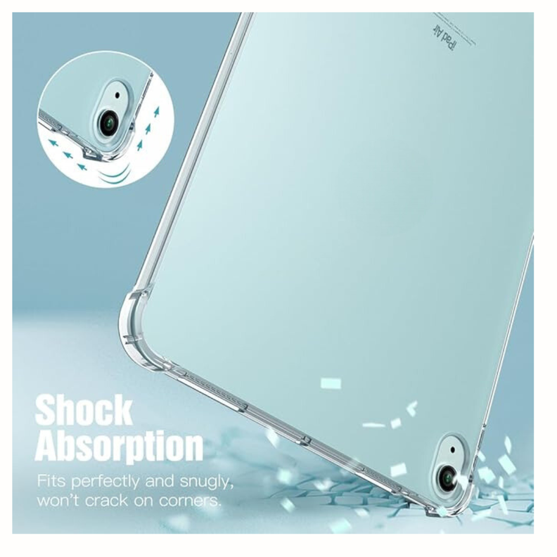 Carcasa Protectora Transparente Reforzada Para iPad Air 11 M,2 2024 -0