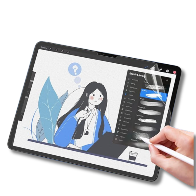Lamina Mica Paper-Like para iPad Air 6 11" M2 2024 Sensacion papel -0