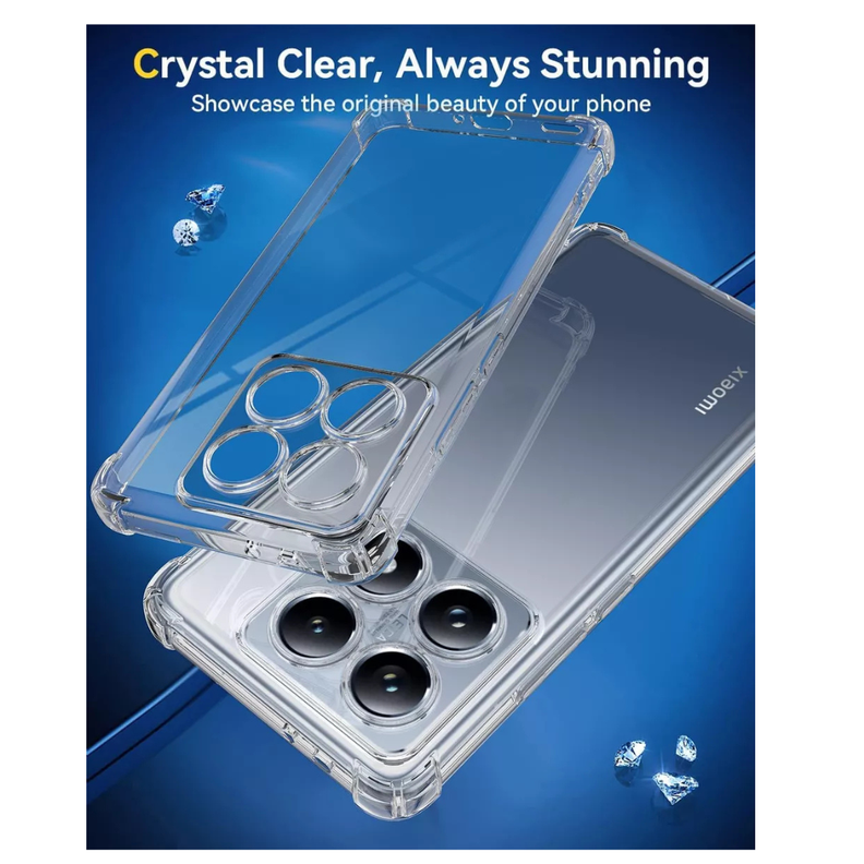 Carcasa Transparente Antigolpes para Xiaomi 14T 5G-2