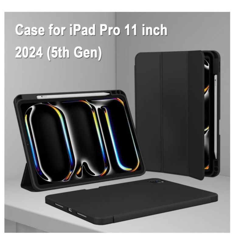 Funda Smart Cover para iPad Pro 11 M4 2024 Con Ranura -4