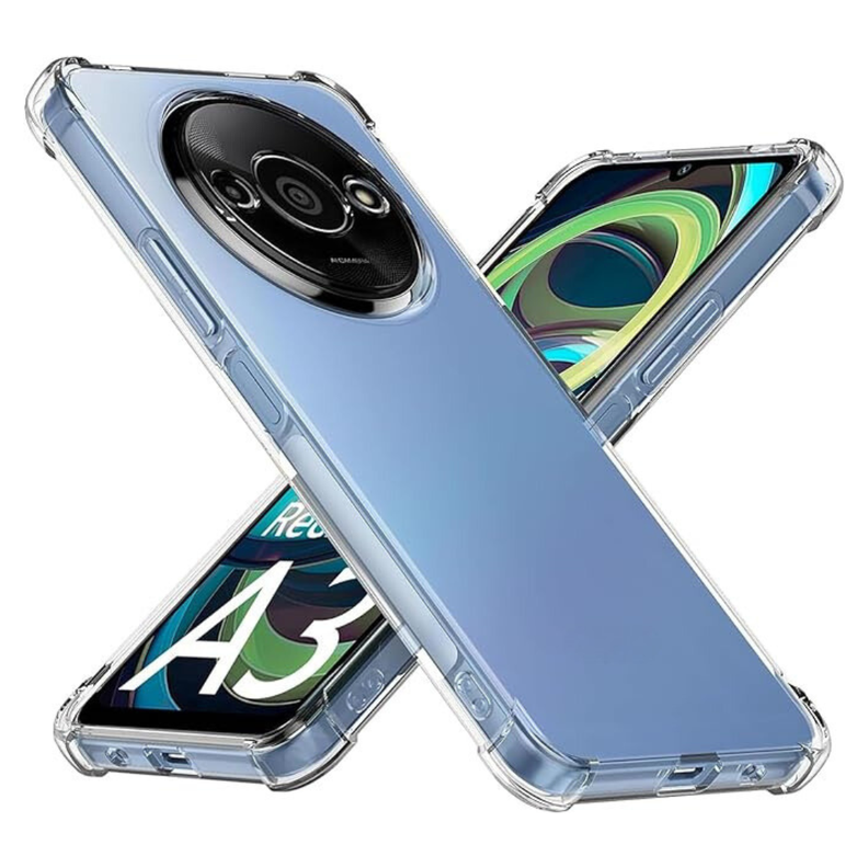 Carcasa transparente anti-golpe para Xioami Redmi A3 -0