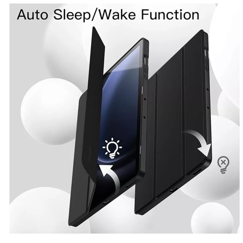 Funda Smart Cover Para Tablet Samsung S9 Fe Plus 12.4" -2