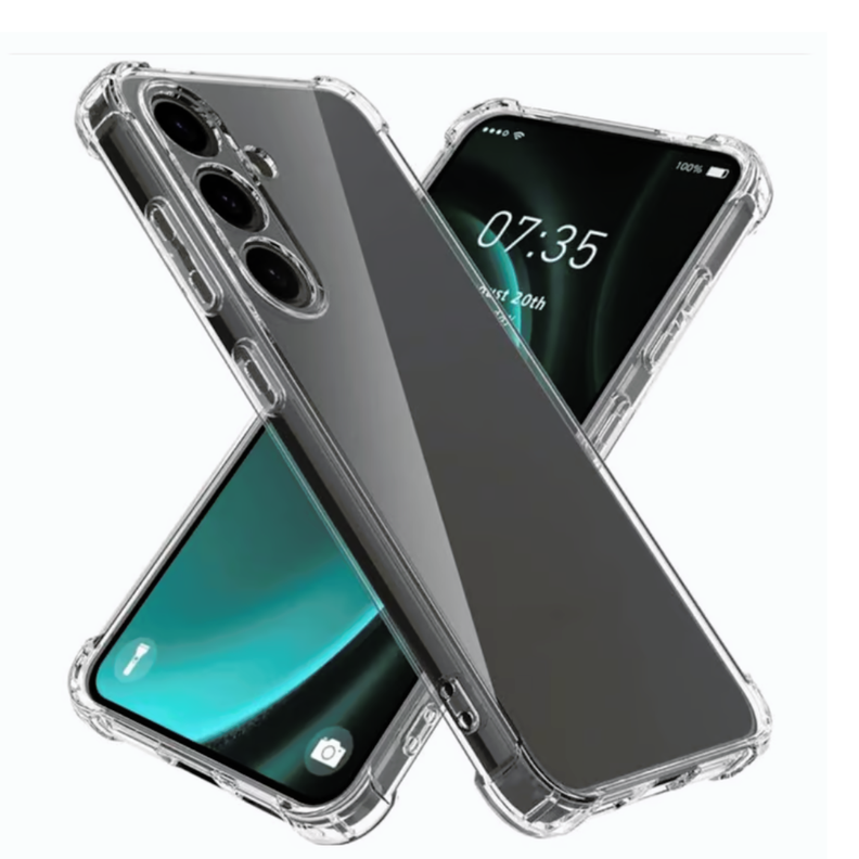 Carcasa transparente anti golpe para Samsung A25 5G -3